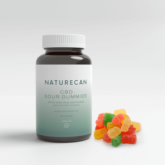 Кисела захар за дъвки CBD