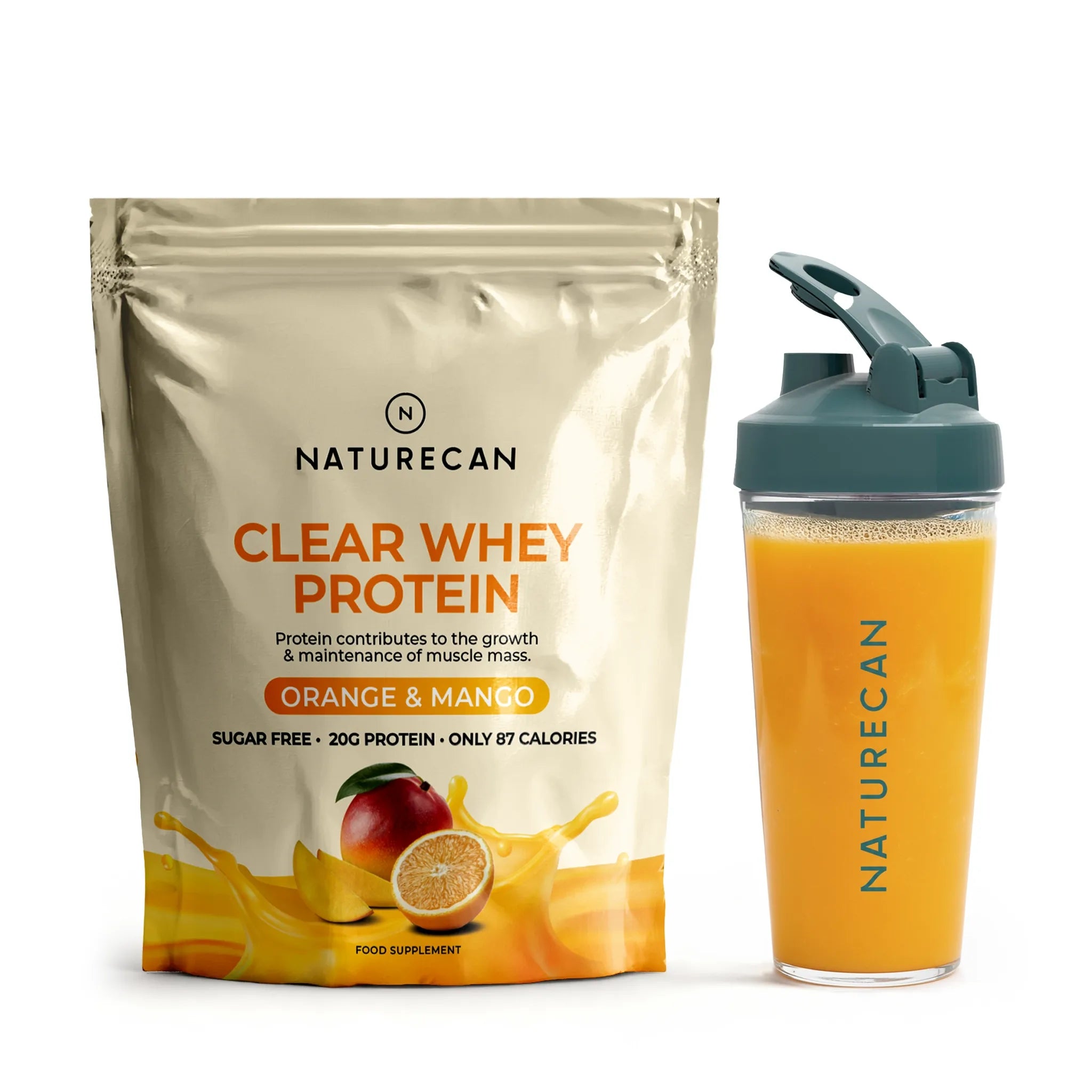 Clear Whey Protein orange