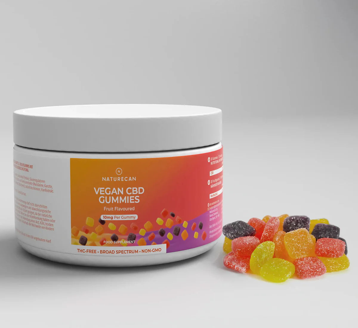 Веган CBD желирани бонбони