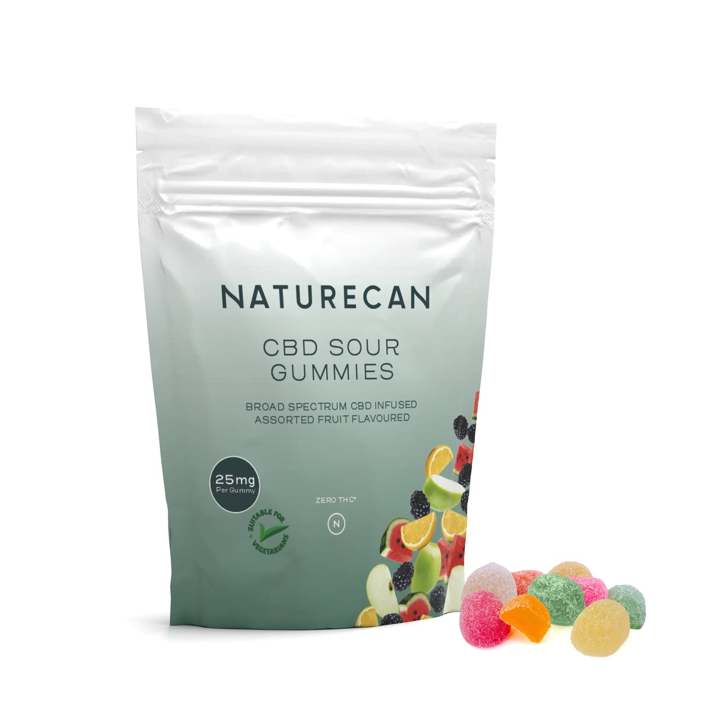 Кисела захар за дъвки CBD